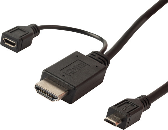 Кабель Gal HDMI - microUSB (11 pin)