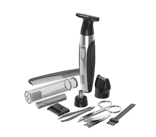 Триммер для тела Wahl Travel Kit Delux черный/серебристый