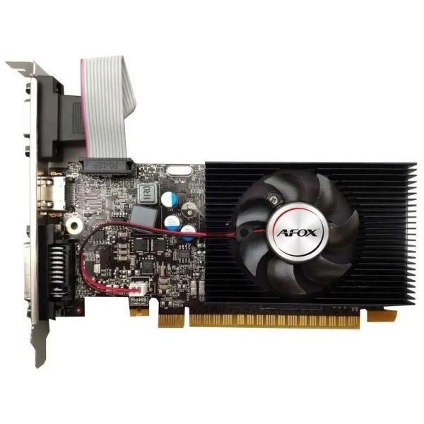 Видеокарта AFOX NVIDIA GeForce GT 740 (AF740-4096D3L3) AF740-4096D3L3, 4 Гб, GDDR3